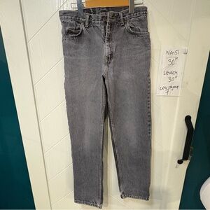 Mark’s Work‎ Wearhouse Grey 90s Vintage Straight Leg Jeans | Y2K Workwear